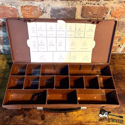 Epiphone Parts Storage Box (1970s - Brown) image 7