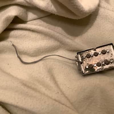 Fender Telecaster bass wide range humbucker pickup early 70’s Chrome original vintage USA Tele image 14