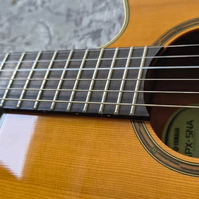 Yamaha APX5NA 2007 nylon hybrid pickup 48'' modern classical guitar crossover image 8