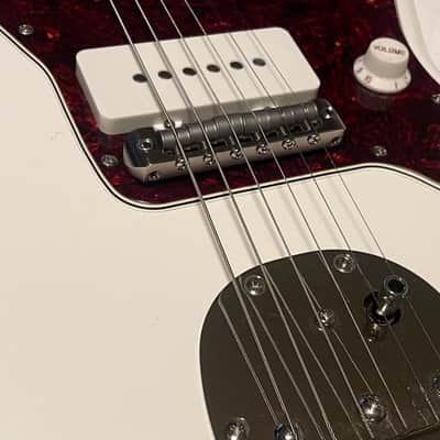 Bensonite Jazzmaster Bridge V2 - Nickel Plated Brass - 7.25'' radius image 14