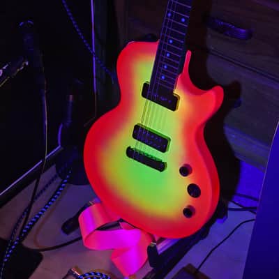 Epiphone Special - Neon Sunrise - Makeover and Upgrades image 12