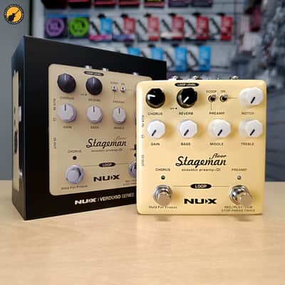 NuX NAP-5 Stageman Floor Deluxe Acoustic Preamp / DI image 1