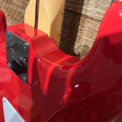 Fender  Stratocaster Partscaster 1955 Frampton Strat Recreation- Fiesta Red image 9