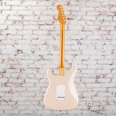 Fender - Limited Edition Vintera III Late '50s Stratocaster - Electric Guitar w/ Maple Fingerboard - White Blonde - w/ Deluxe Gigbag image 4
