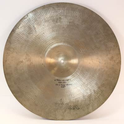 Avedis Zildjian 20" Heavy Ride Cymbal • Hollow Ink Logo • CO. Stamp • 2616g image 2