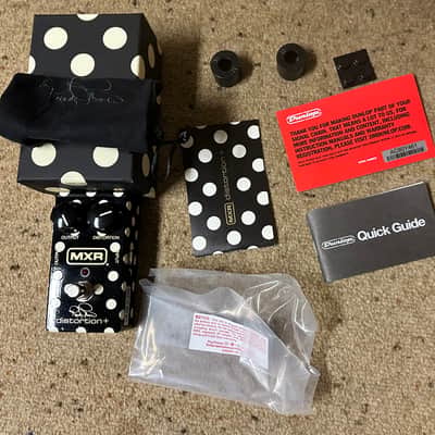 MXR RR104 Randy Rhoads Signature Special Edition Distortion + 2024 - Present - Black / White Polka Dots image 4