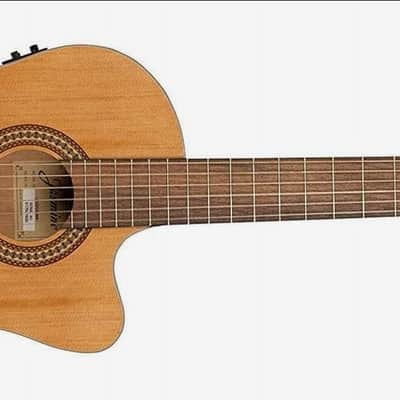 Jasmine JC27CE-NAT Nylon String Acoustic Electric Classical Guitar. Natural Finish image 4