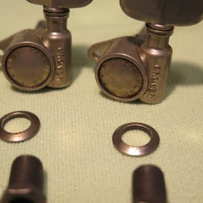 Vintage 1958 1959 Grover Pat Pend tuners for martin d28 gibson Les Paul PAF Burst standard es 355 Flying v 175 SG image 12