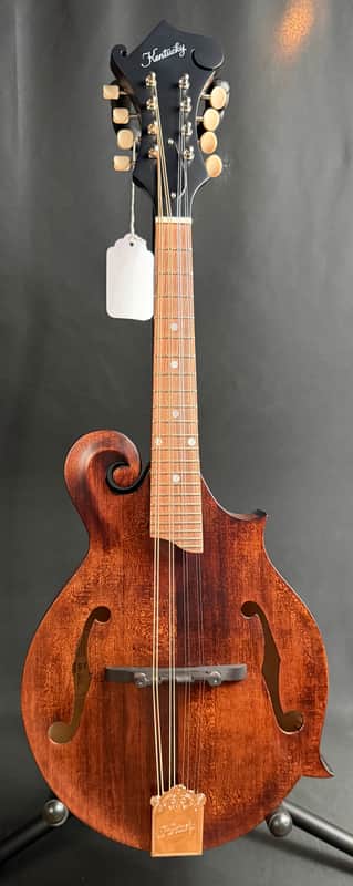 Kentucky KM-606 Standard F-Style Mandolin Walnut Stain w/ Soft Case (684) image 1