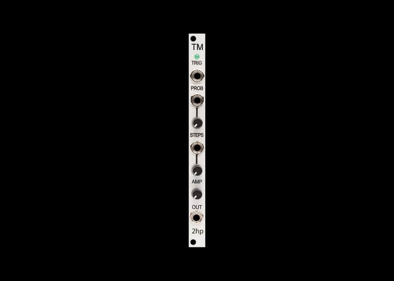 2hp TM Eurorack Random Sequence Generator Module . - Silver image 1