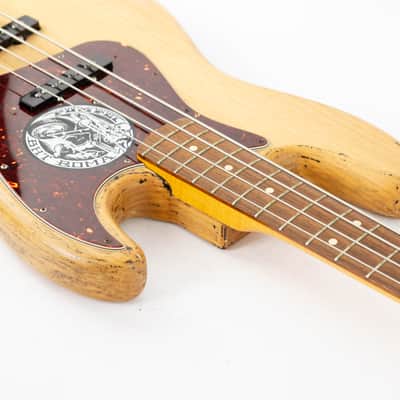 Fender American Vintage '62 Jazz Bass 2011 Stripped Natural image 12