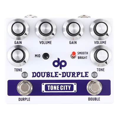 Tone City Double Durple | Dual Distortion Pedal. New with Full Warranty!
