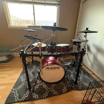 Alesis Strike Pro Special Edition Electronic Drum Set 2010s - Black / Red hardware included image 2