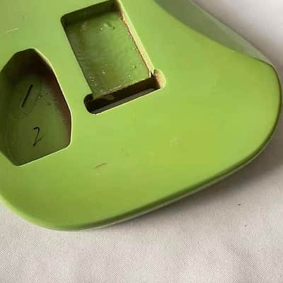 Light Green HH 7 String Guitar Basswood Body image 8