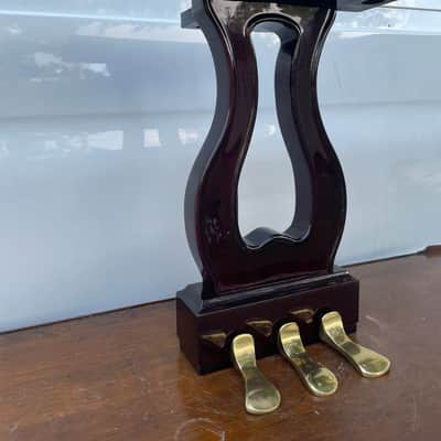 Grand Piano dark brown pedal curved design image 2