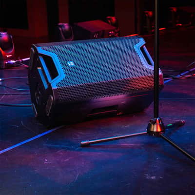 LD Systems ICOA 15A 1200 Watt 15" Powered Active PA DJ Loudspeakers, Stands Pack image 15