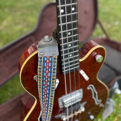 Gretsch 6071 Hollowbody Bass 1968 - Walnut image 12