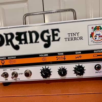 Orange Tiny Terror JJ/Tung Sol Head + PPC112 Cab image 2