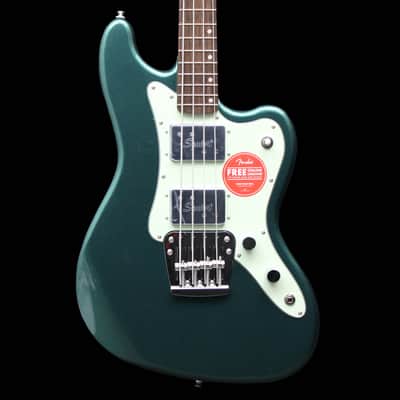 Squier Paranormal Rascal Bass HH, Laurel Fingerboard, Mint Pickguard, Sherwood Green image 1