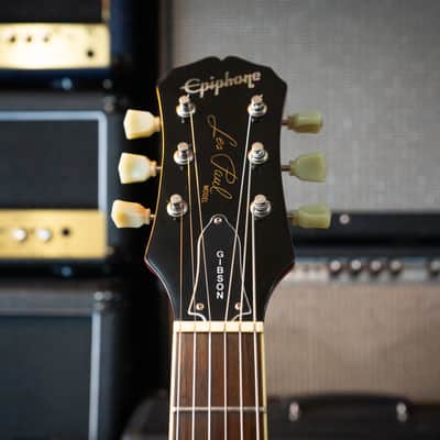 Epiphone Les Paul Standard Left-Handed 1989 - 2013 - Cherry Sunburst image 5