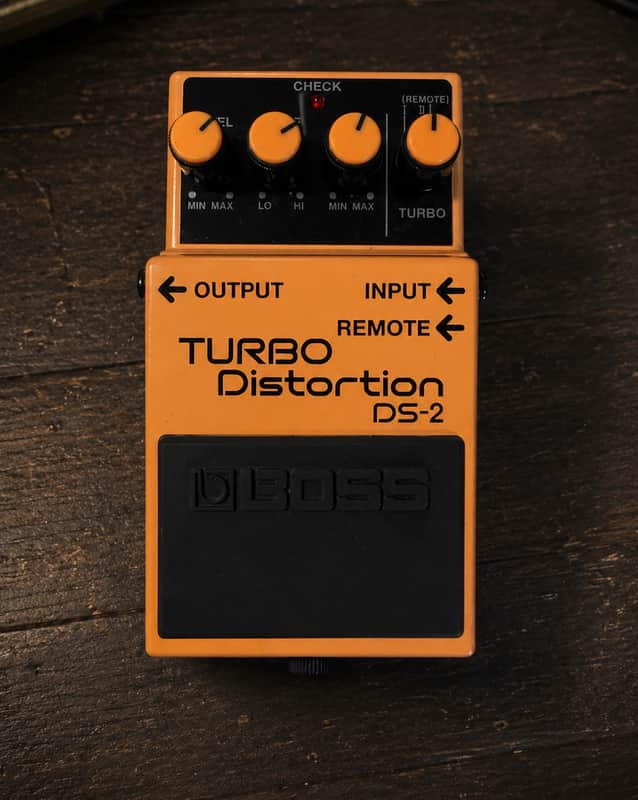 Boss DS-2 Turbo Distortion Classic Orange Pedal image 1