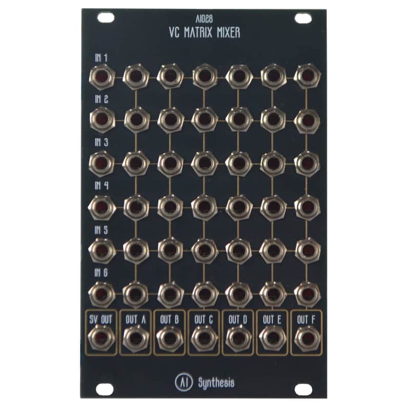 AI Synthesis AI028 Voltage Controlled Matrix Mixer SMD Presoldered Kit Black image 1