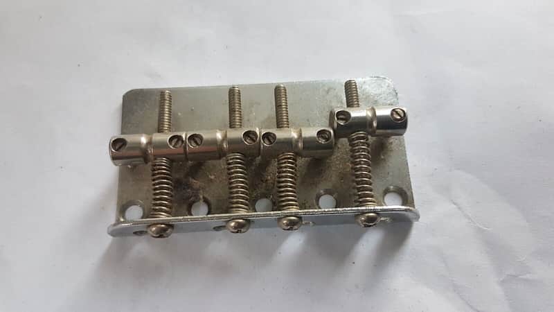 1969 Fender Precision Bass Bridge Usa image 1