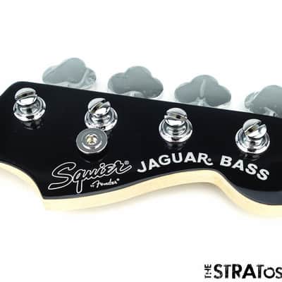 Fender Squier Vintage Mod Jaguar Jag Bass NECK & TUNERS Rosewood Black Short image 1