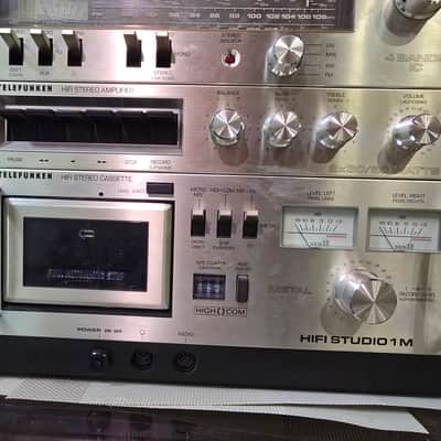 Telefunken HiFi Studio 1M Rare Vintage Cassette Boombox 220V Serviced Warranty image 17