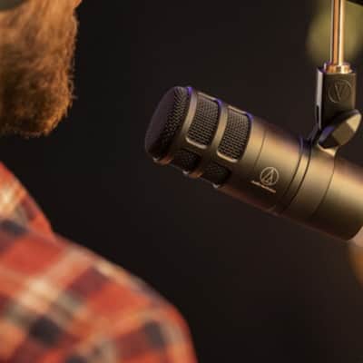 Audio-Technica AT2040 Hypercardioid Dynamic Podcast & Studio Quality Microphone image 3