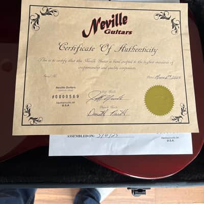 Neville T-Style, Incredible Custom telecaster Build, New Case, EC! image 9
