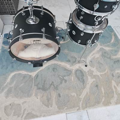 DW Design Series Mini-Pro 10/13/16/5x13" 4pc Shell Pack 2015 - Present - Black Satin image 3