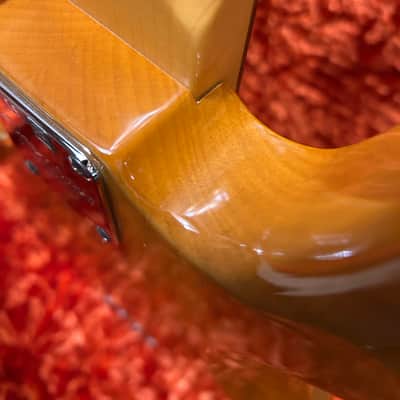 Fender Jazz Bass Select Series 2012 - Amber bust Flamed maple image 8