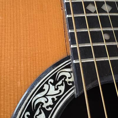 1970’s USA Ovation Balladeer Acoustic Electric Guitar Model 1112 4 + OHSC Case image 25