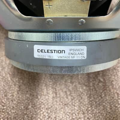 Rare - Made in UK - Marshall Celestion 70w Vintage 30 MF V30 Speakers - G12 - 16 Ohm - Set of Four - MF280 - 1960 image 4