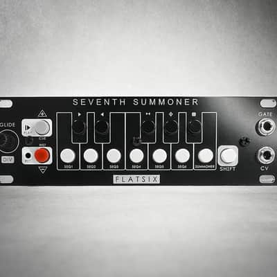 FlatSix Modular Seventh Summoner (Black) - 1U performance sequencer with 6 sequences & chaining image 4