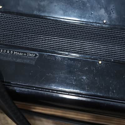 Titano T3095 Model 120-Bass 41-Key 7-Treble Switch Black Piano Accordion w/Bag image 20