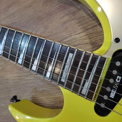 Ibanez 540PII-SH 1990 "Alex Skolnick" - DESERT SUN YELLOW "Ibanez Custom Made Version" "Ultra Rare!!!" image 6