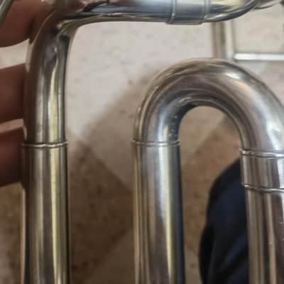 Very rare Vintage Bb/F Trombone Henri Selmer Paris Largo LB44 image 14