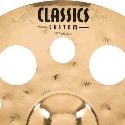 MEINL CC18TRC-B Classics Custom Brilliant Trash Crash 18 Zoll Becken image 6