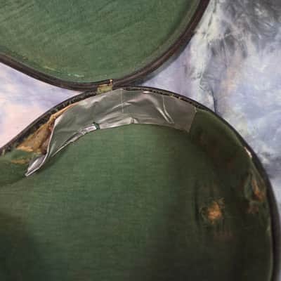 Vintage RARE 1924 Prewar Maybelle A001 Patent Applied for A001 Tenor Banjo Pro Setup New Strings Original Skin Head Original Hardshell Case image 19