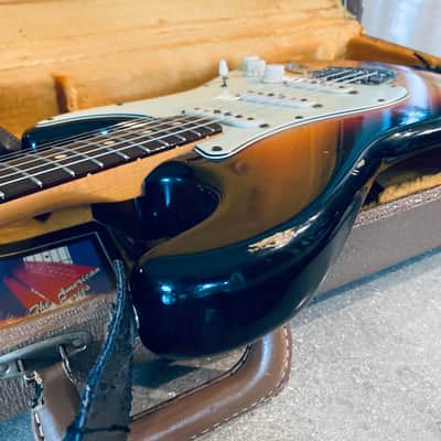 Custom shop 1960s Fender Stratocaster 2005 - Sunburst Relic image 10