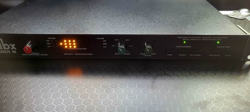 dbx 3BX 3-Band Dynamic Range Expander 1980s - Black image 1