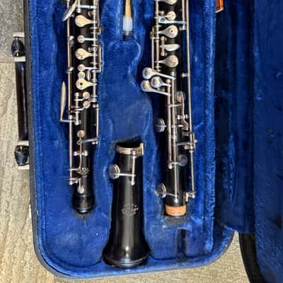 La Margue brand wood Oboe with case. Made in France image 1