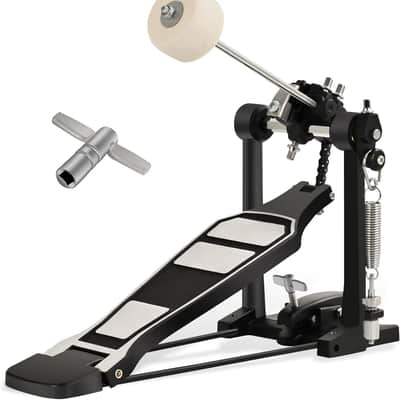 Single Bass Drum Pedal Single Pedal for Drum Set Kit and Electronic Drums | Single Chain image 1