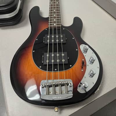 Ernie Ball Music Man StingRay 4 HH 3EQ 2015 - 2019 - Vintage Sunburst image 14