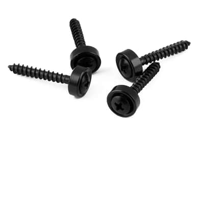 Guitar Neck Joint Bushings And Bolts Mounting Ferrules Metal With Mounting Screws For Electric Guitar Or Bass Guitar Black 4Pcs. image 6