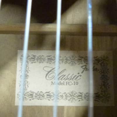 Fender FC-10 Classical – Made in Japan image 3