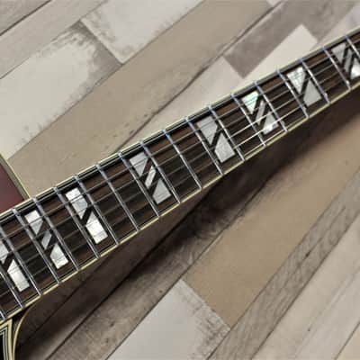 D'Angelico Deluxe SS  Satin Trans Wine image 9