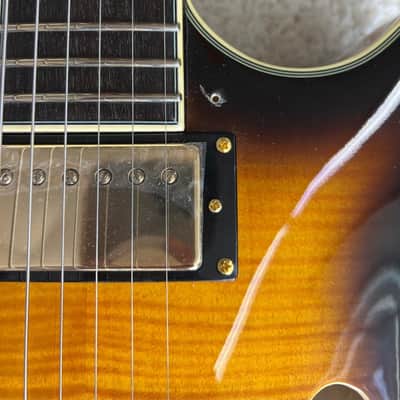 D'Angelico Excel SS Semi-Hollow Electric Guitar w/Stairstep Tailpiece and Case image 8